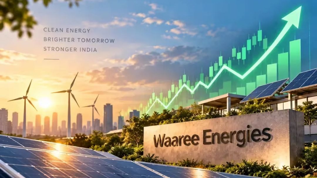 Waaree Energies Gains After Securing 2 GW Solar Module Order